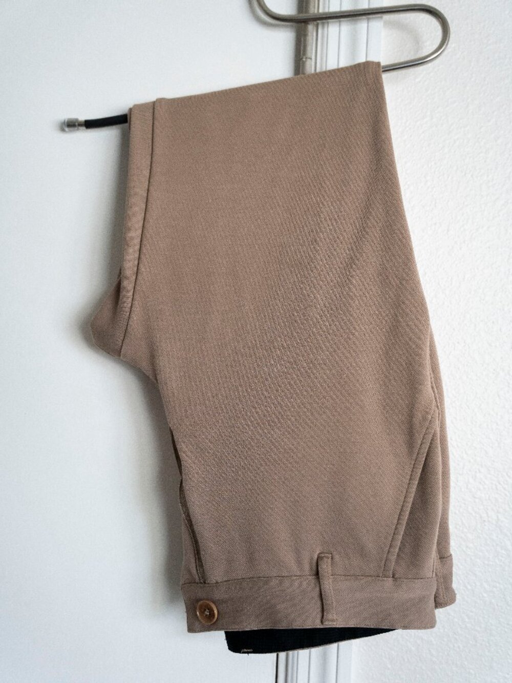 Betabrand Dress Pant Sweatpants Chinos Tan Khaki | Men's Size 30x30